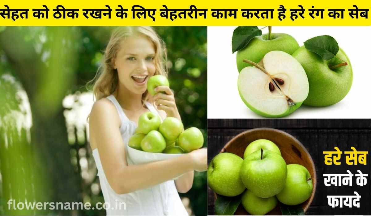 सेहत को ठीक रखने के लिए बेहतरीन काम करता है हरे रंग का सेब
